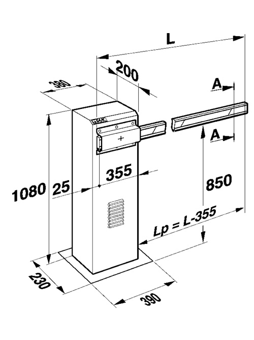 640 STD KIT габариты